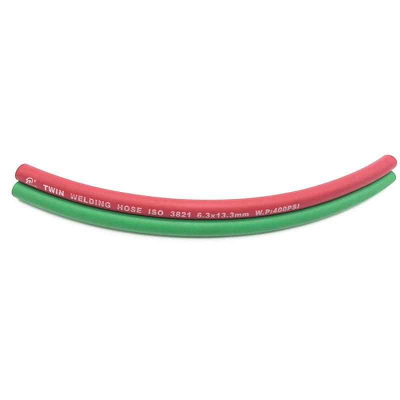 En559 Standard 1/4′′ X 100FT Rubber Twin Hose with Fittings