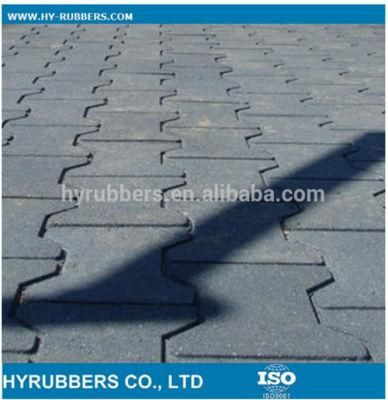 Recycled Rubber Floor Tiles Outdoor Playground