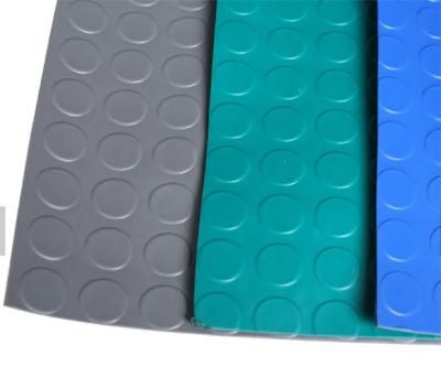 Coin Rubber Flooring/Anti-Slip Rubber Mat Round Stud Rubber Sheet