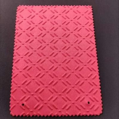 10 Designs Sharkskin Embossed Polyester Jersey Fabric Neoprene Foam