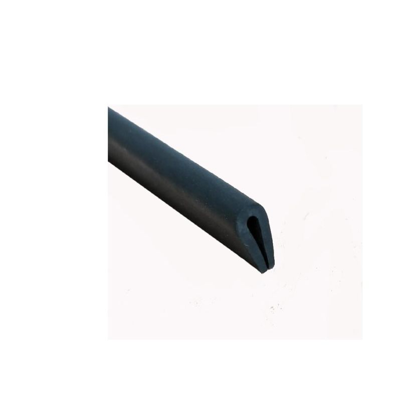 Black Color Extruded U Strip