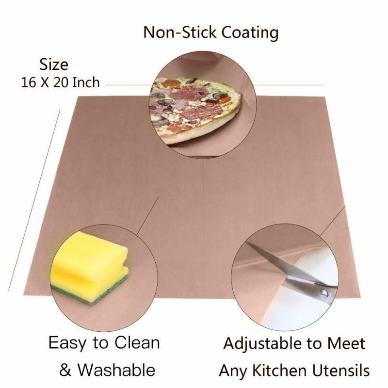 Non-Stick Reusable High Temperature Resistant PTFE Coating Ironing Mat Ironing Sheet