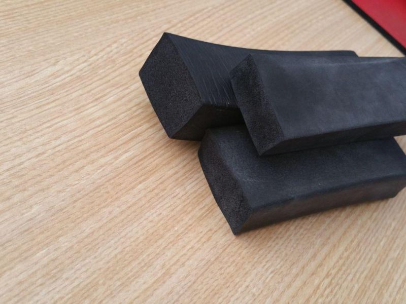 Anti Vibrate Rubber Pad, Shock Absorber Mat, Rubber Mat with Black Color