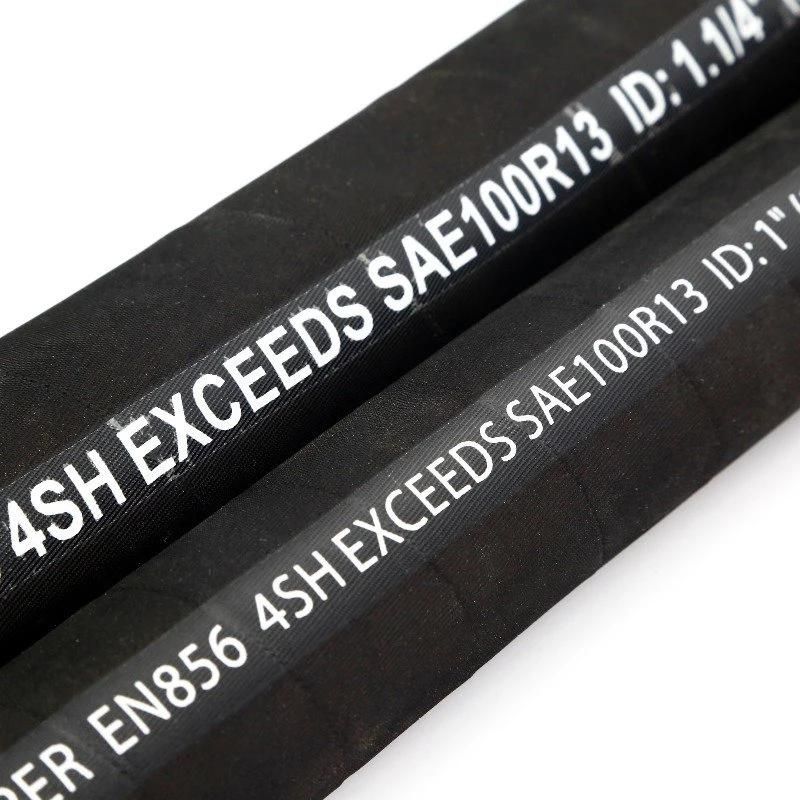 Hydraulic Rubber Hose with Wire Spiral for Extreme High Pressure