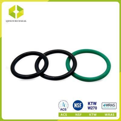 OEM NBR EPDM FKM Cr Sil Silicone Rubber Seal Rubber O-Ring Supplier