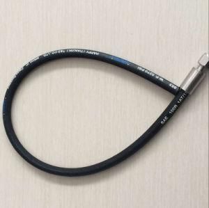 Steel Wire Braid High Pressure Rubber Hydraulic Lines Hydraulic Hose Pipe R1 R2 1sn 2sn Hydraulic Hoses and Fittings Supply