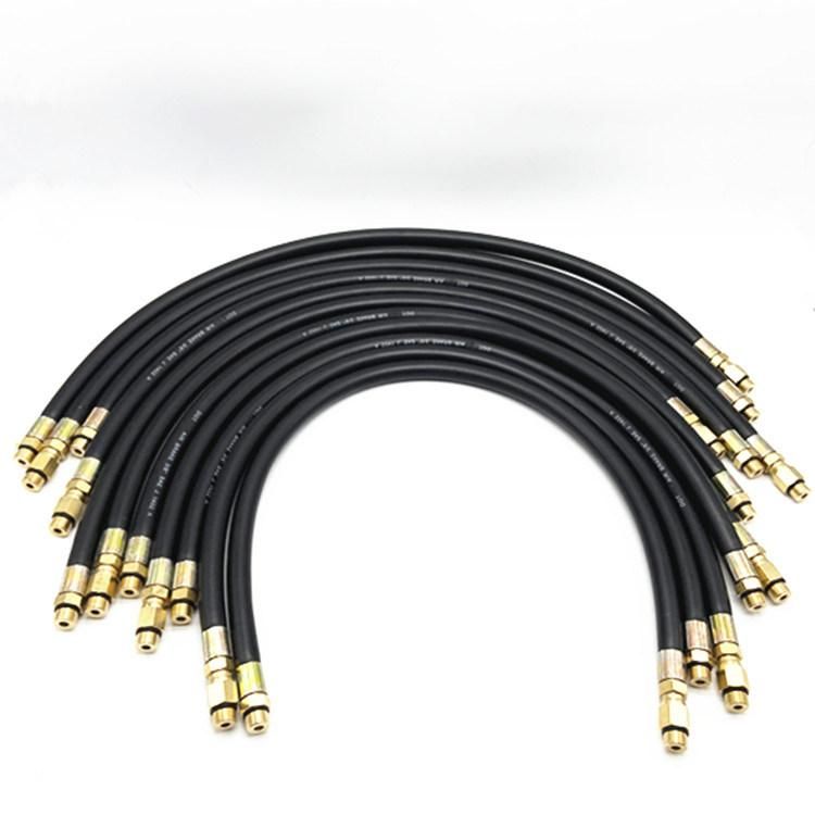 3/8" Inch Rubber Air Brake Hose Assembly with SAE J1402