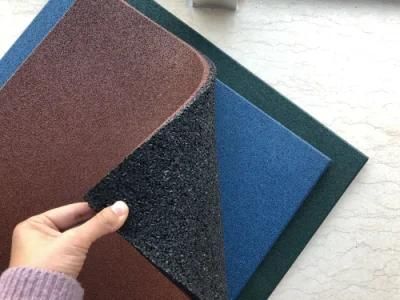 Walkway Park Yard Floor Garden Anti-Slip Safety Gym Rubber Flooring Mats Tiles