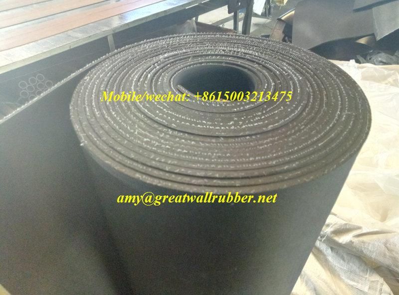 Abrasion-Resistance Fabric Reinforced Rubber Sheet with Fabric/Cotton/Nylon/Ep Cloth Insertion