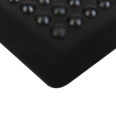 Comfort Dome ESD-Safe Anti-Fatigue Floor Mat, Black, 3&prime; X 4&prime; Flooring Mat