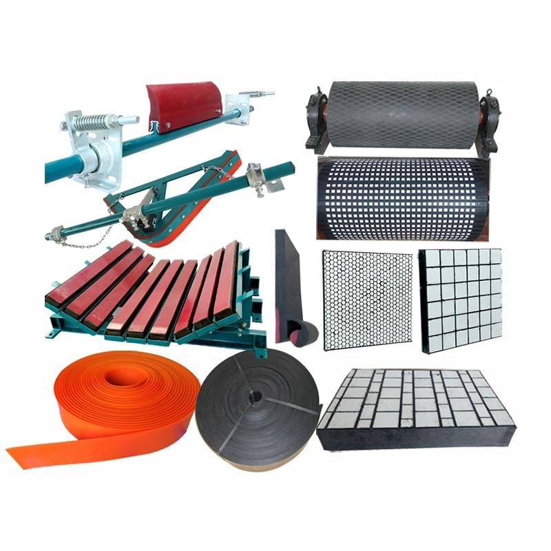 Conveyor Drum Lagging Rubber and Ceramic Lining