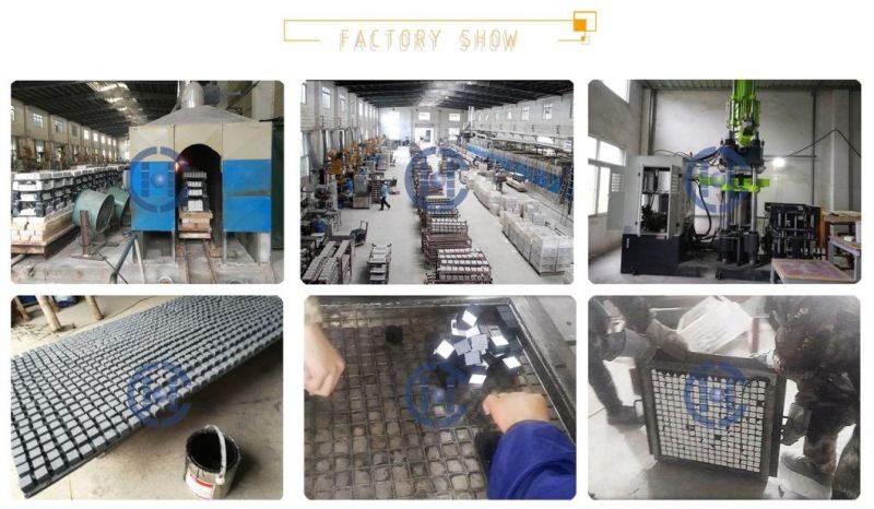 Customized Ceramic Rubber Composite Wear Liner Plate for Conveyor Chute