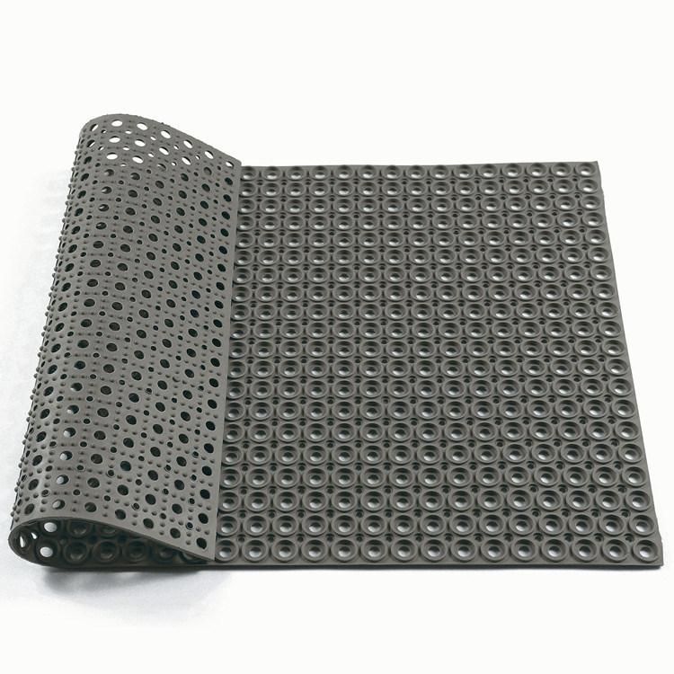 High Quality Drainage Hole Rubber Mat for Hotel