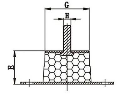Vbl Rubber Mounts, Vbl Rubber Shock, Vbl Rubber Absorber, Vbl Rubber Shock Absorber (3A4013)