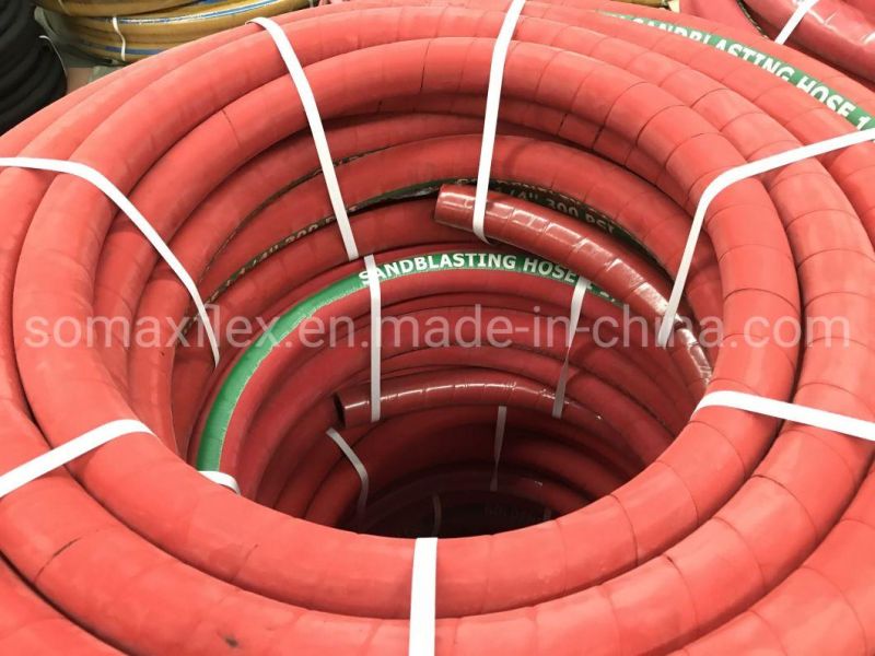 Abrasion Heavy Duty Blast Hose Hydraulic Hose Wear-Resistant Sand Blasting Rubber Hose in Low Price, Sand Blast Hose
