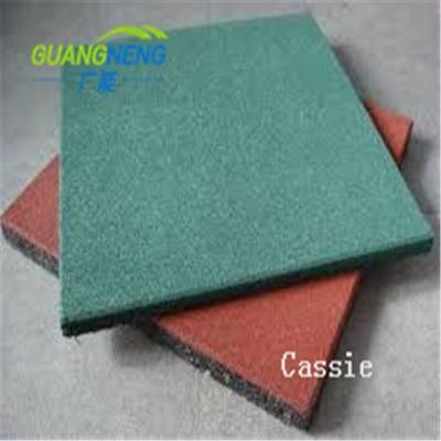 Shock Absorbing Park Playground Outdoor Rubber Floor Tile