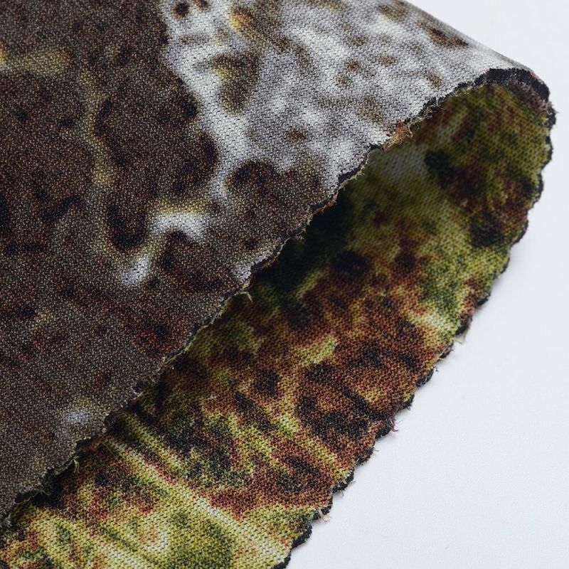 Custom-Made Printed Camouflage Patterned Nylon Fabrics Neoprene Rubber for Spearfishing