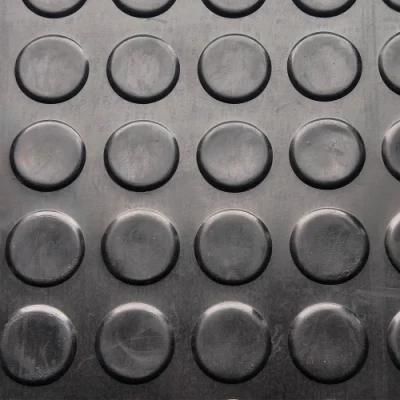 3mm/6mm Thick Round DOT Rubber Matting /Studded Rubber Mats