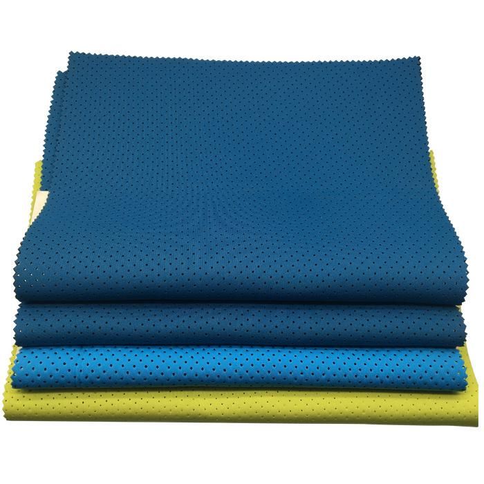 Fashion Design Custommade Lightweight Breathable Perforated Nylon Fabrics Neoprene