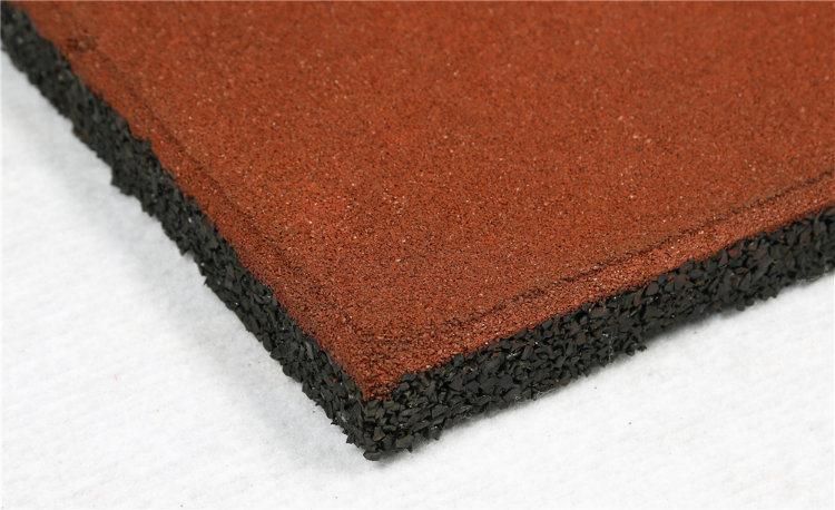 Outdoor Playground Rubber Tile /Colorful Rubber Paver/Play-Area Rubber Mat