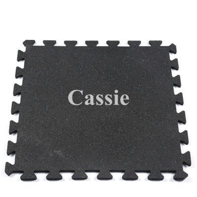 Interlocking Damping Gym Sports Rubber Flooring/Gymnasium Flooring
