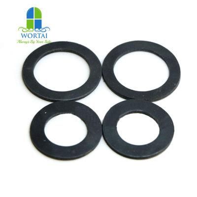 Round Seal Flat Rubber Gasket for Flange