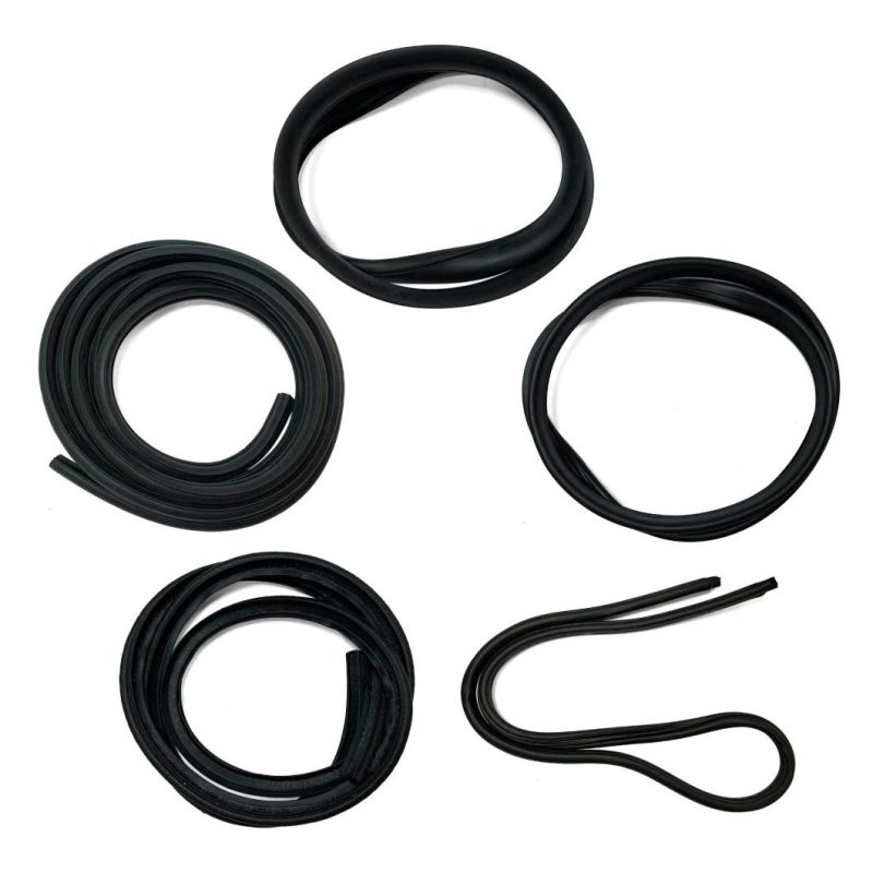 Mechanical Seal Rubber Extrusion Colorful Seal Ring Strip