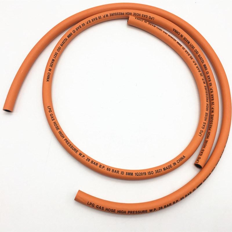 Factory Wholesales Rubber Gas Hose Pipe for Family Gas