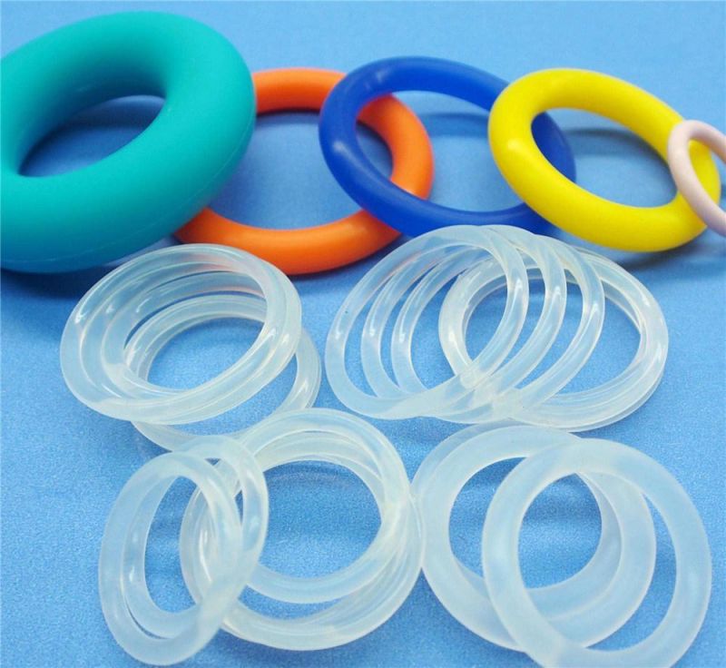 NBR Rubber Silicone EPDM NBR FKM CR Rubber Flat Sealing Washer Spare Part Grommet Seal Ring Gasket Seal