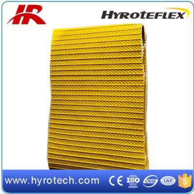 Yellow High Quality NBR Layflat Hose for Fire Fighting