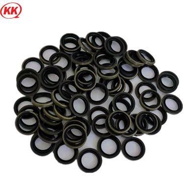 Production of Rubber Cylinder Oil Seal Brown Outer Thread Oil Seal
