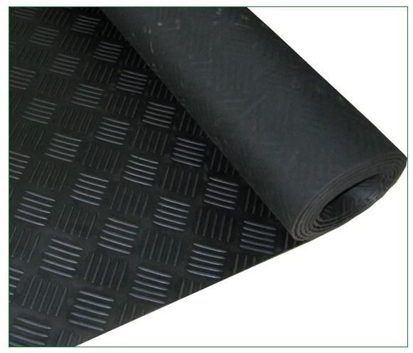 Round Stud Natural Rubber Flooring