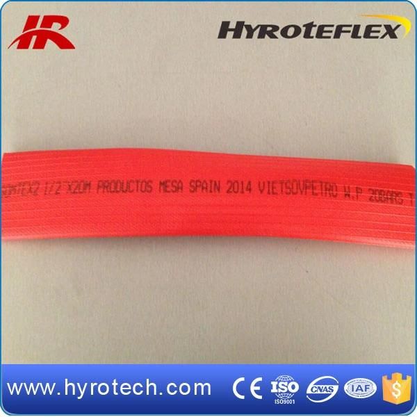 Abrasion Resistance Durable Fire Hose Rubber Layflat Hose