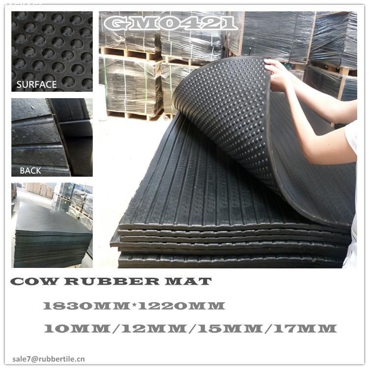 17mm Horse Cow Stall Animal Rubber Mats
