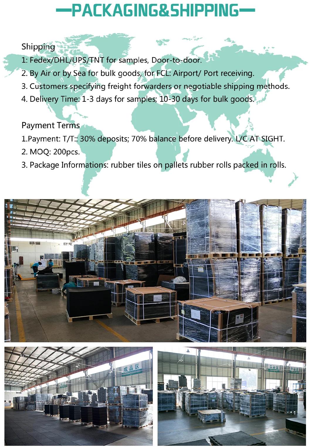 Top-Brick Rubber Tile Rubber Flooring Mats