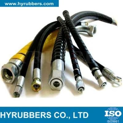 Flexible Rubber Hydraulic Hose SAE R3 R6