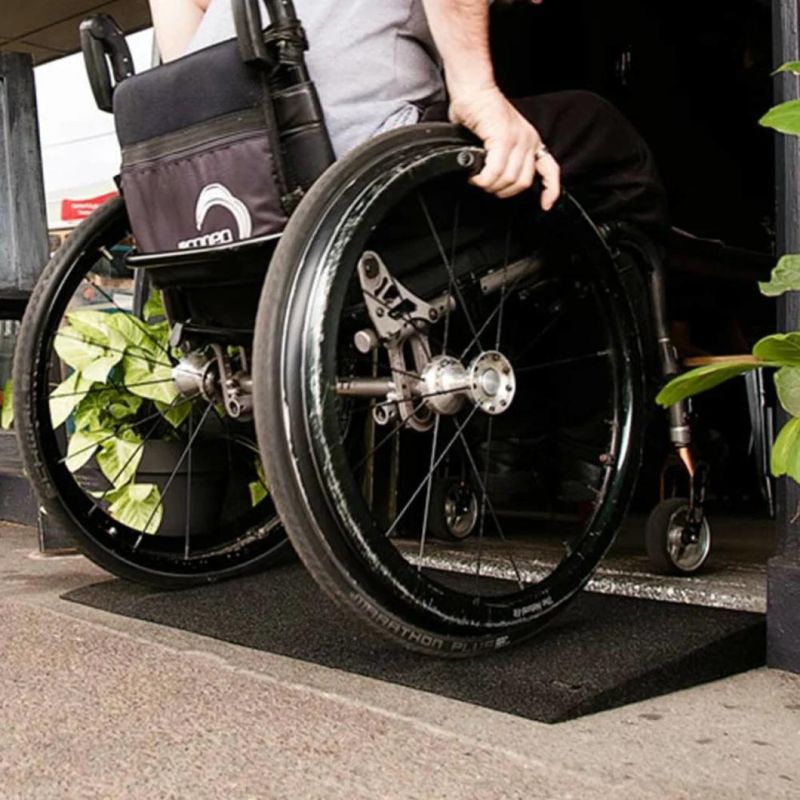 Easy Fix and Maintenance Rubber Parking Ramp