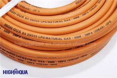 En559 Fabric Reinforced Rubber LPG Hose / Gas Hose