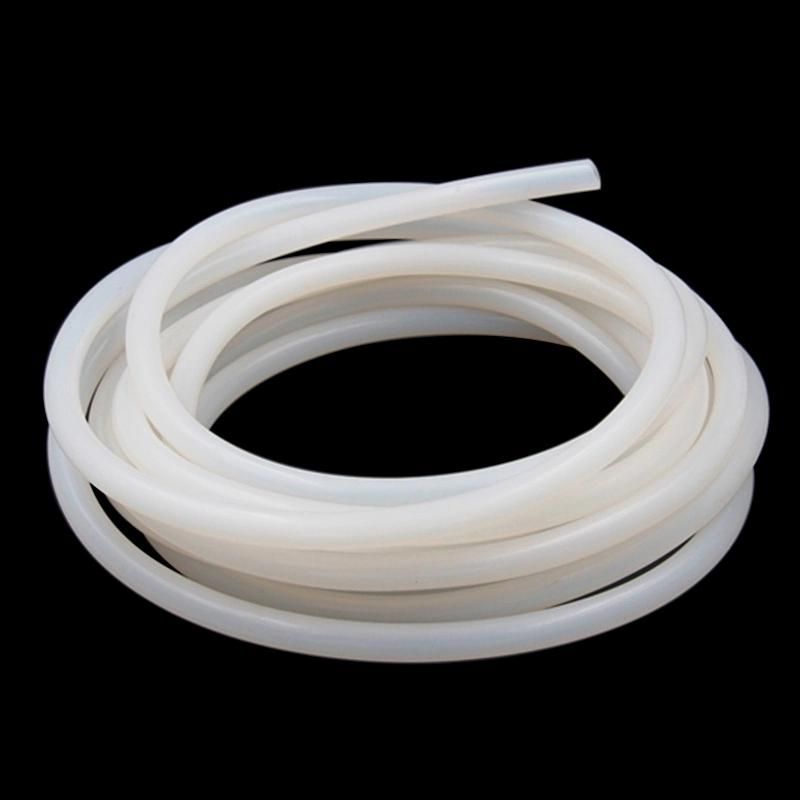 Heat Resistance Transparent Braided Silicone Rubber Hose Tube