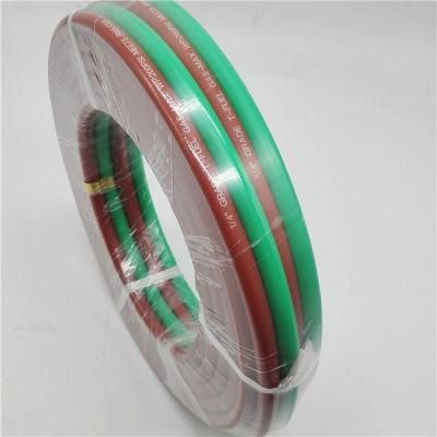 Grade T 1/4&prime;&prime;x 50FT Rubber Twin Hose with Bb Fittings