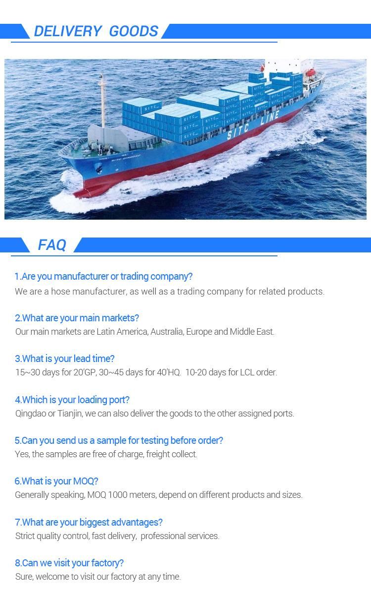 High Quality and Flexible PVC Layflat Hose