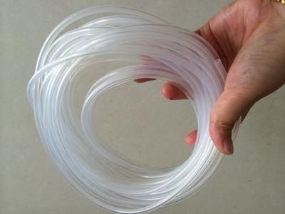 Customized Size Super Clear Translucent Rubber Tubing Silicone Hose