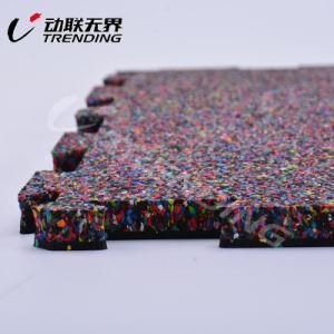 Colorful Non-Pollution EPDM Rubber Gym Floor