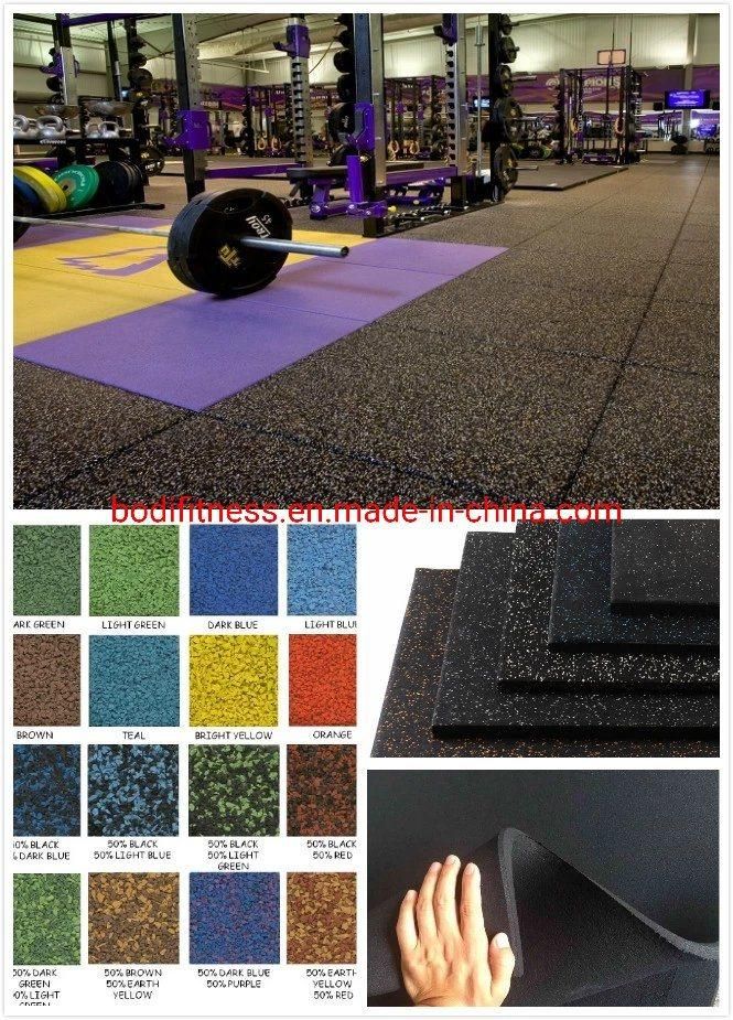 Interlocking Rubber Tile/Rubber Gym Mat