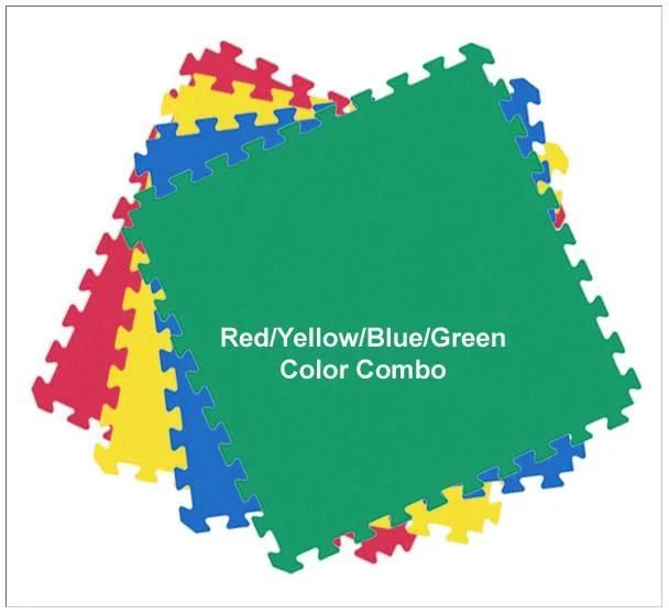 Puzzle EVA Foam Mat, Colorful EVA Mat Anti-Slip Floor Mat