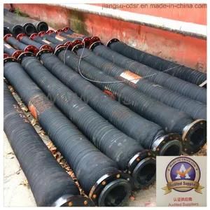 Discharge Hose with Vulcanized in Steel Nipple