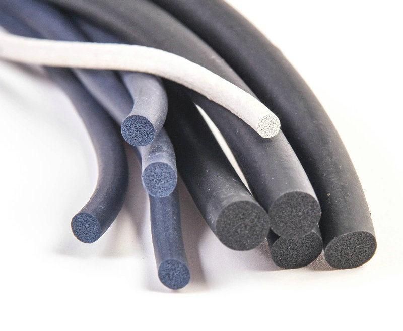 Silicone Sponge Extrusion, Silicone Sponge Profil, Silicone Sponge Cord with Close Cell