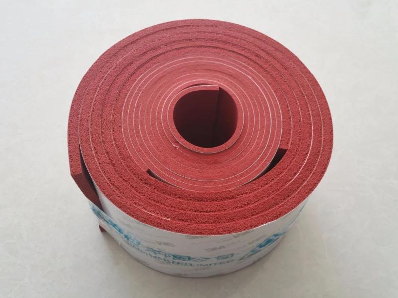 Silicone Sponge Rubber Sheet, Silicone Foam Rubber Sheet with Smooth Surface