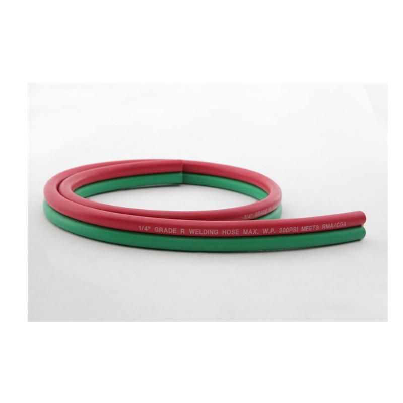 Red / Green 1/4′′ EPDM Welding Twin Hose W. P 300psi