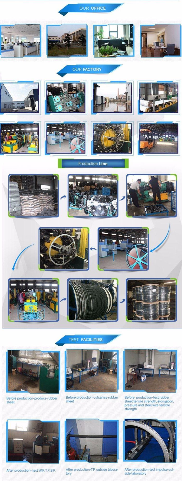 Rubber Air Hose Rubber Mantex Hose